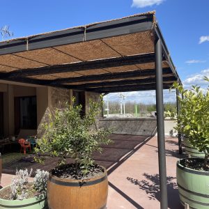 Pergola acier 5x4 sur mesure